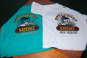 Child's short sleeve t-shirt with the NATCHEZ printed on the front